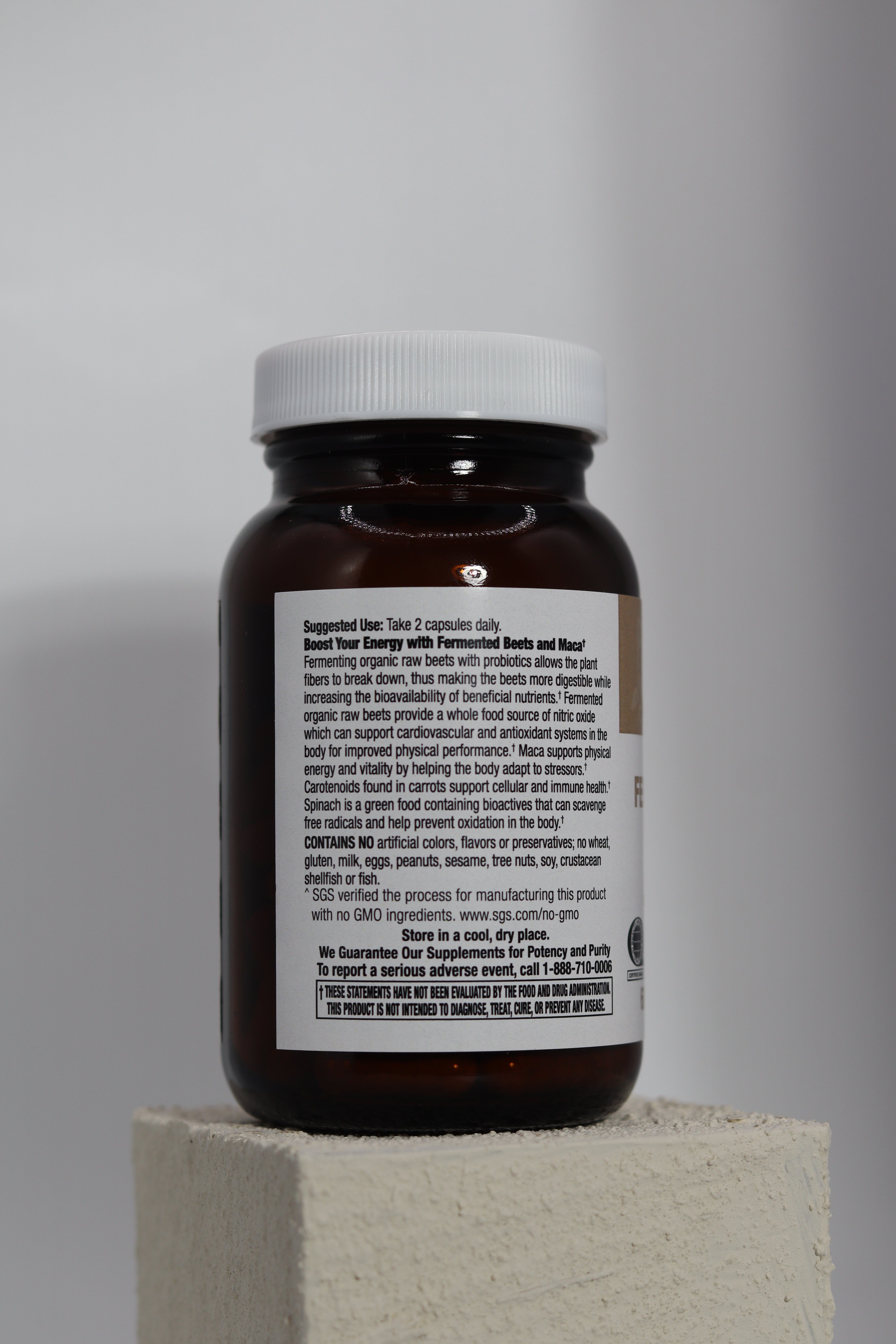 Fermented Beet and Maca 60 capsules
