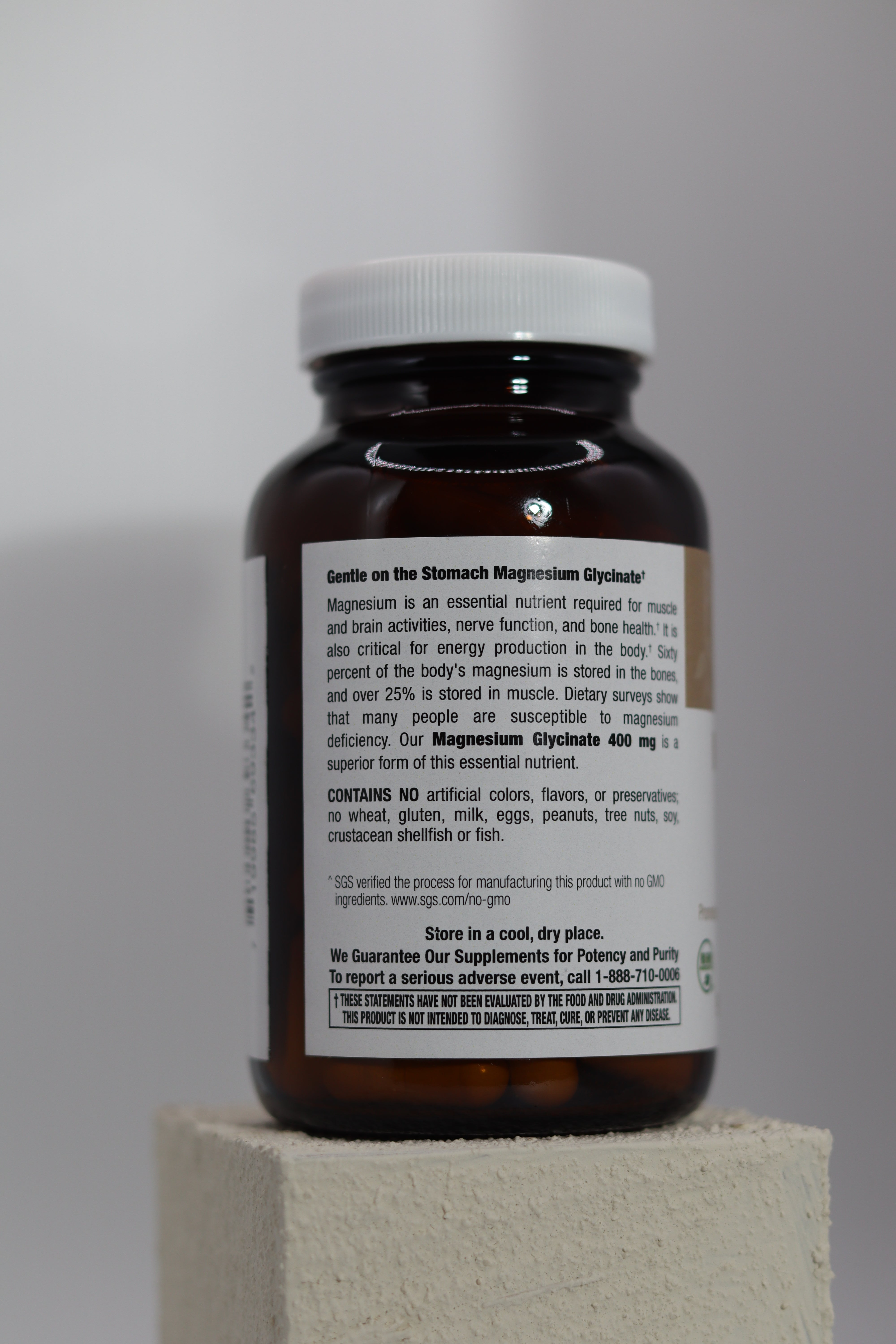 Magnesium Glycinate 90 ct (30 servings)