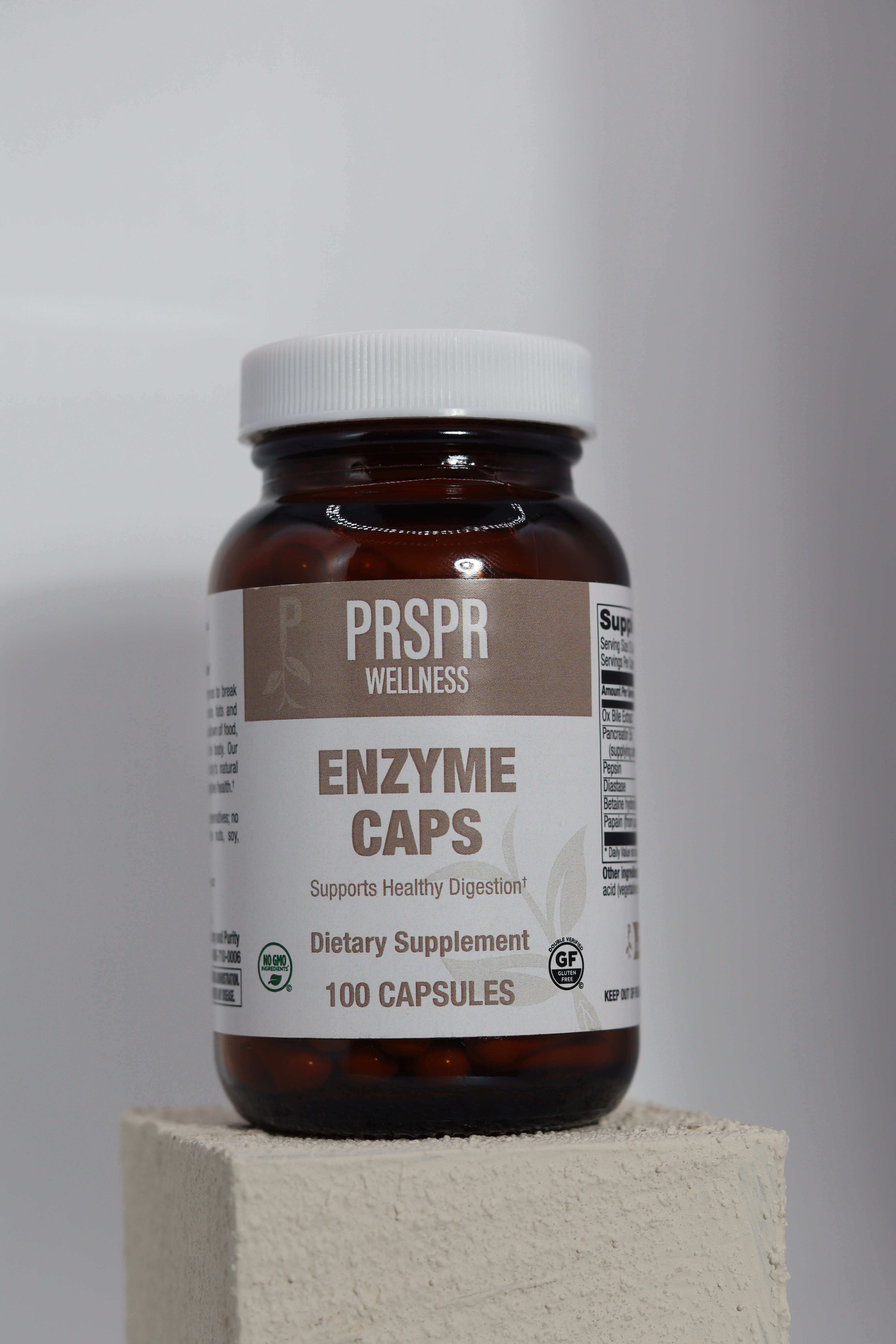 Enzyme Caps with Betaine HCL & Ox bile