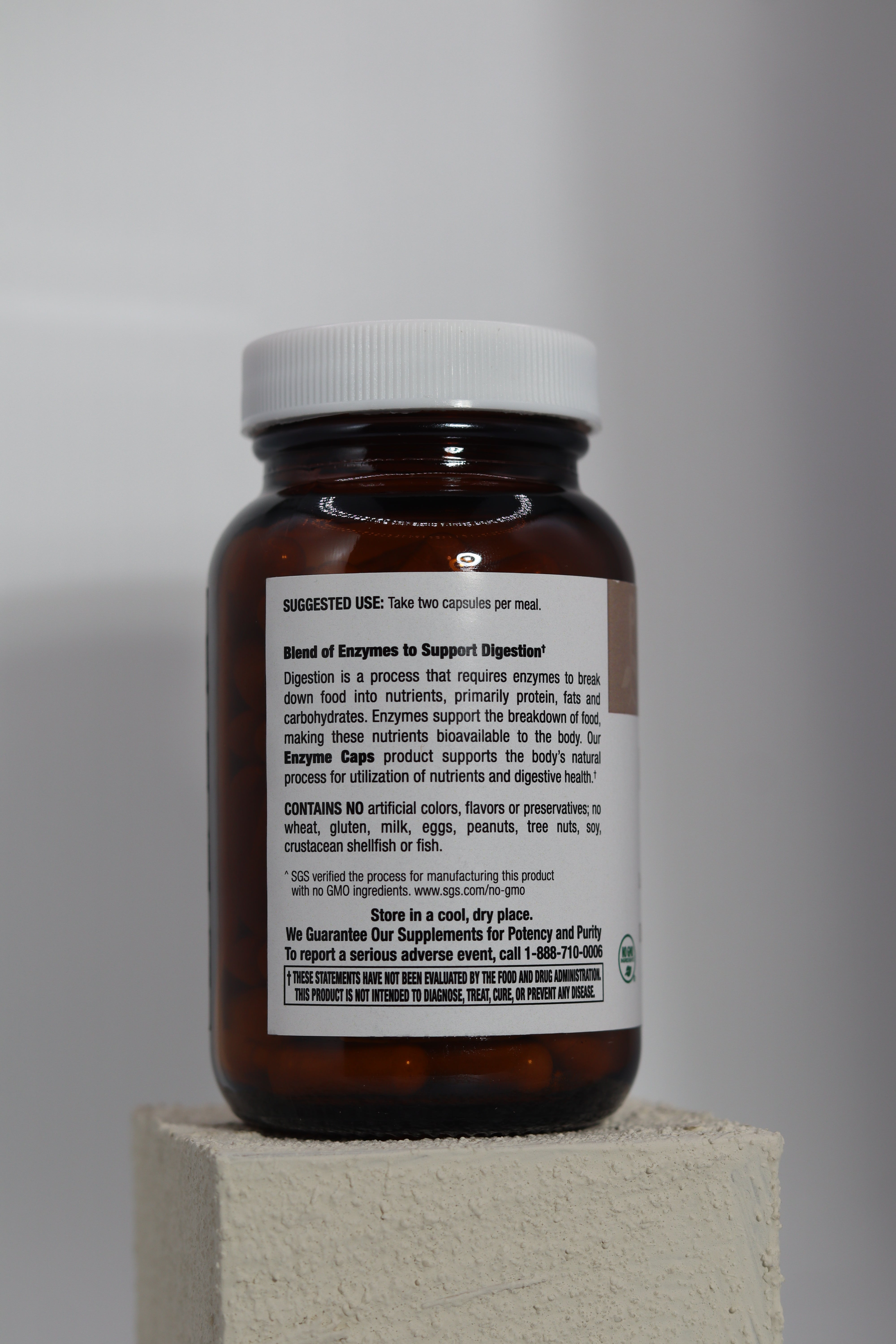 Enzyme Caps with Betaine HCL & Ox bile