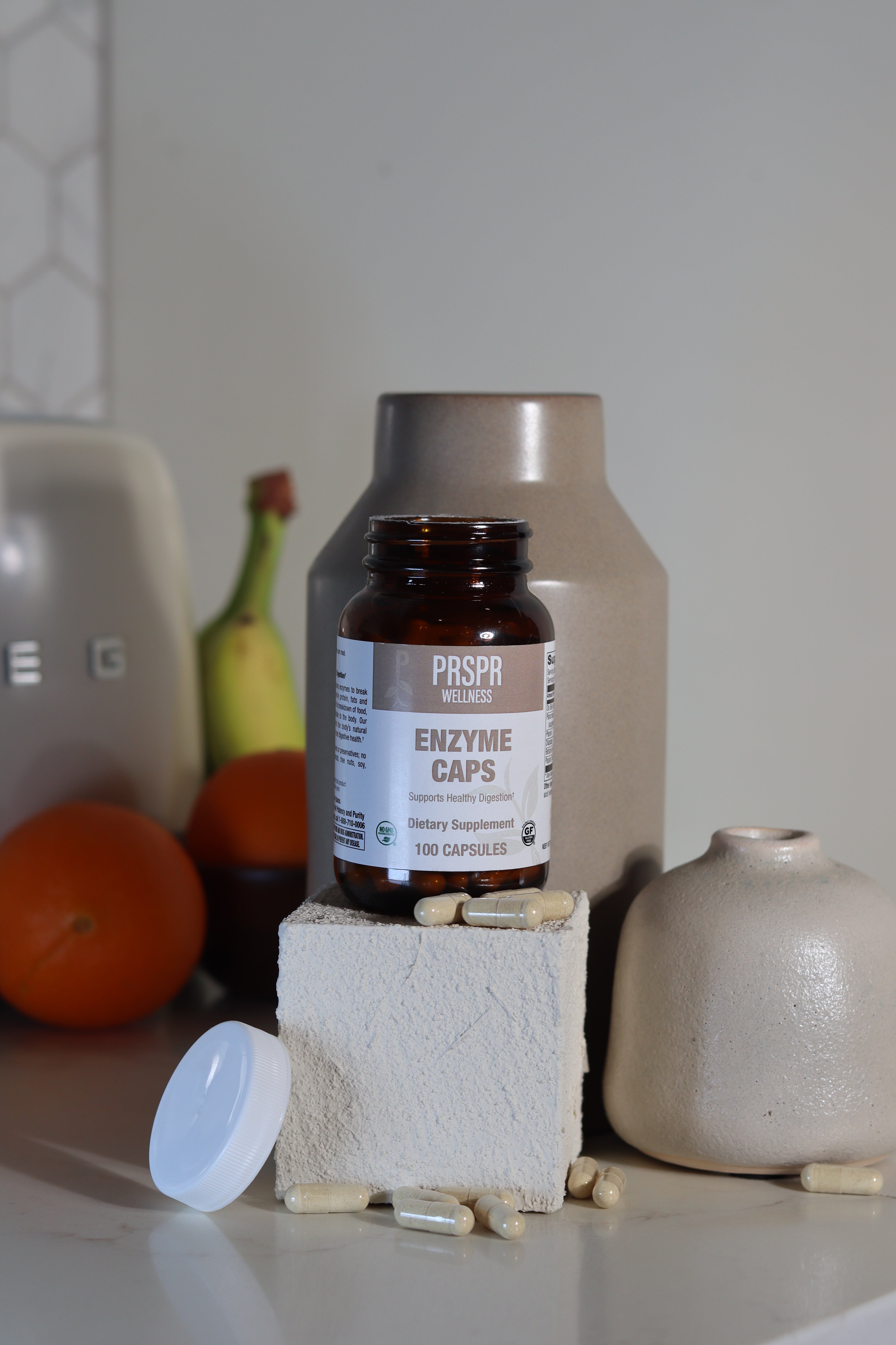 Enzyme Caps with Betaine HCL & Ox bile