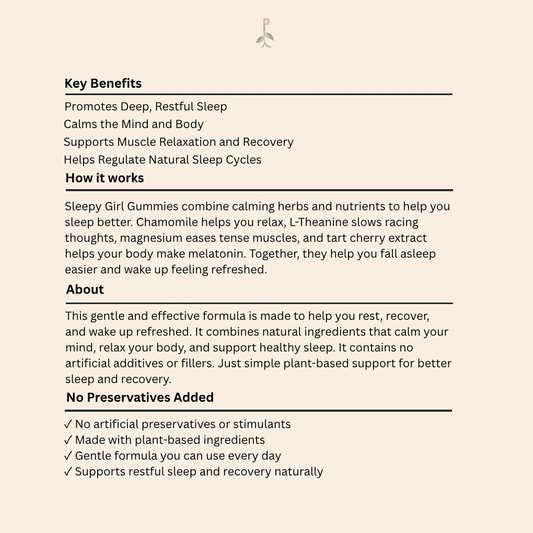 Sleepy Girl Gummies