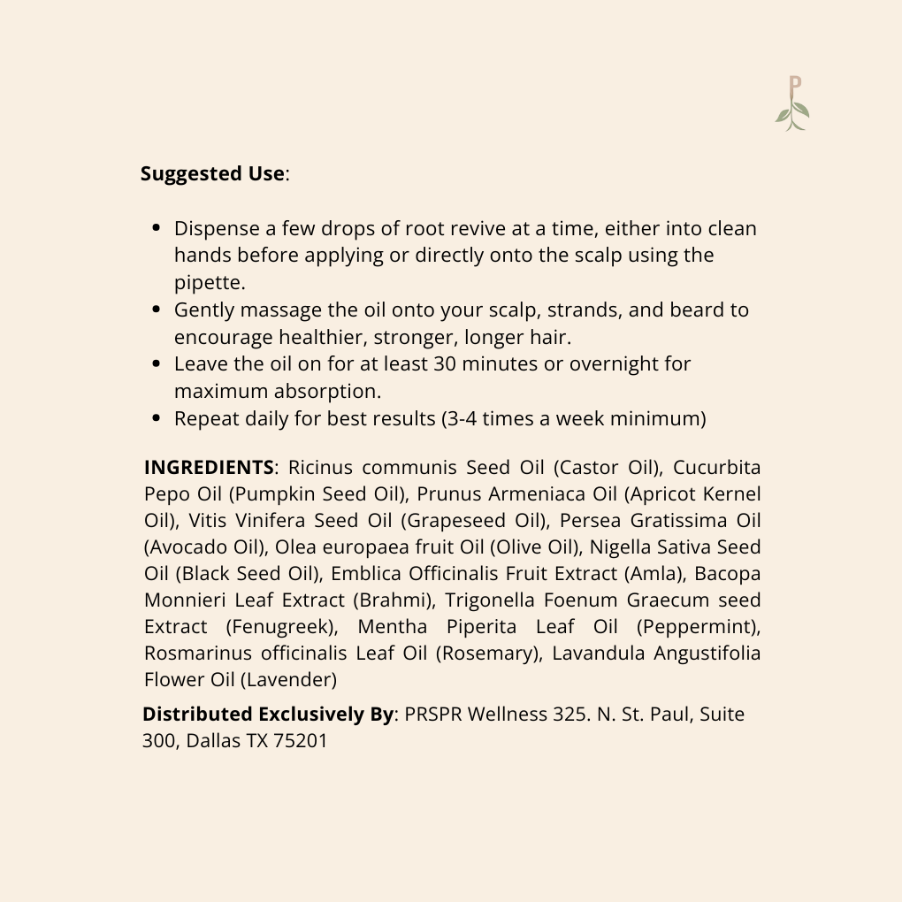 Root Revive Hair Oil 3 Pack Bundle