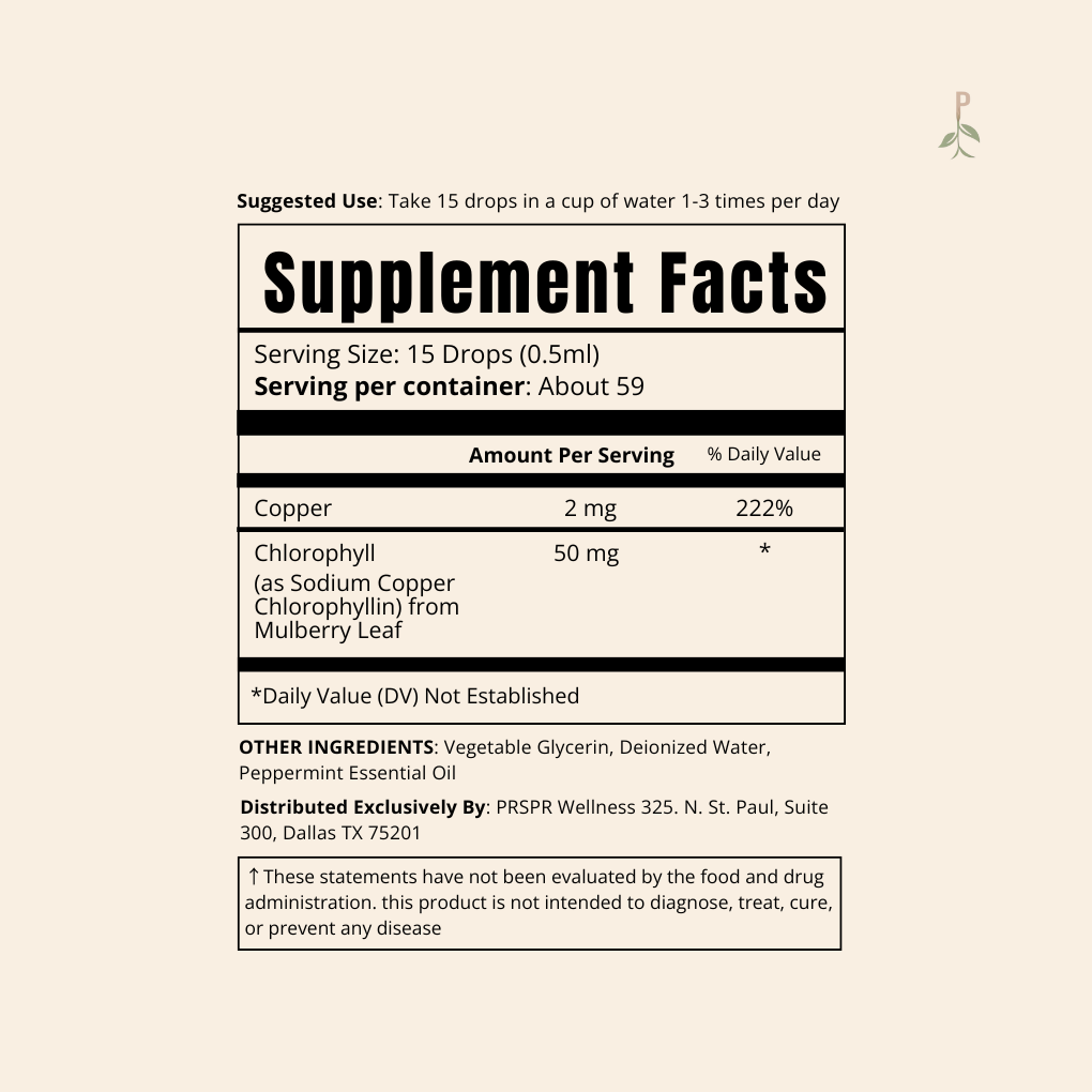 Everfresh Chlorophyll drops
