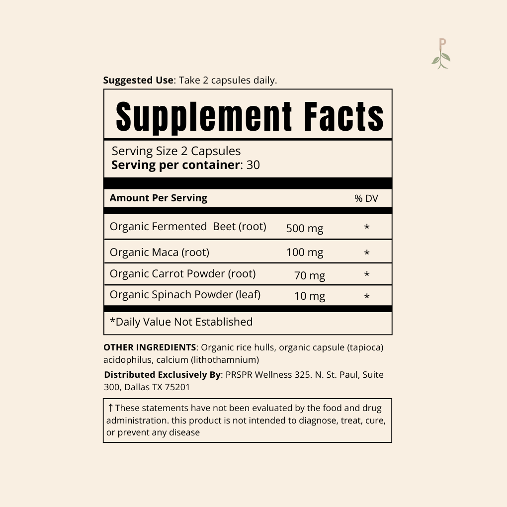 Fermented Beet Root & Maca 3 Pack Bundle