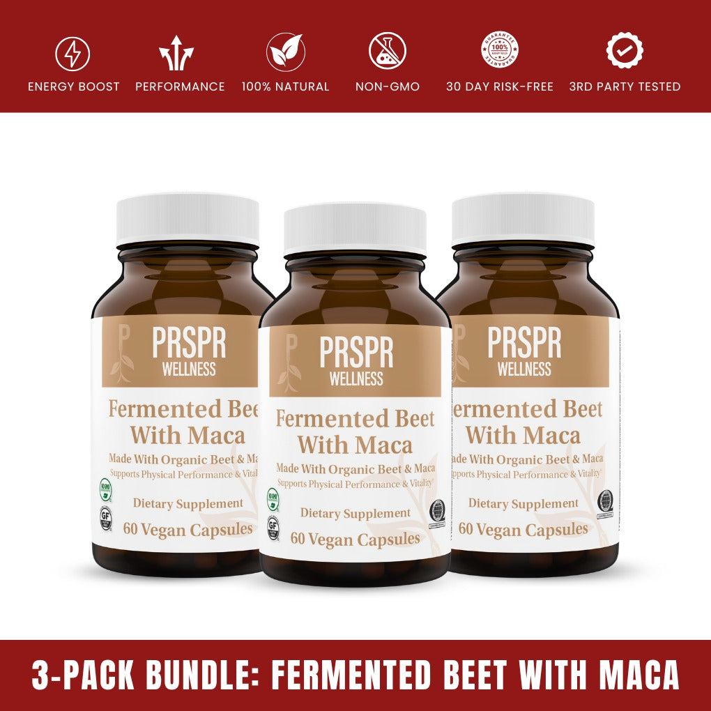 Fermented Beet Root & Maca 3 Pack Bundle