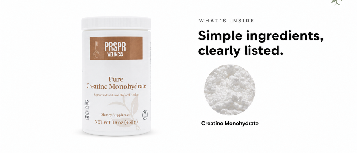 What's Inside — Pure Creatine Monohydrate 16oz