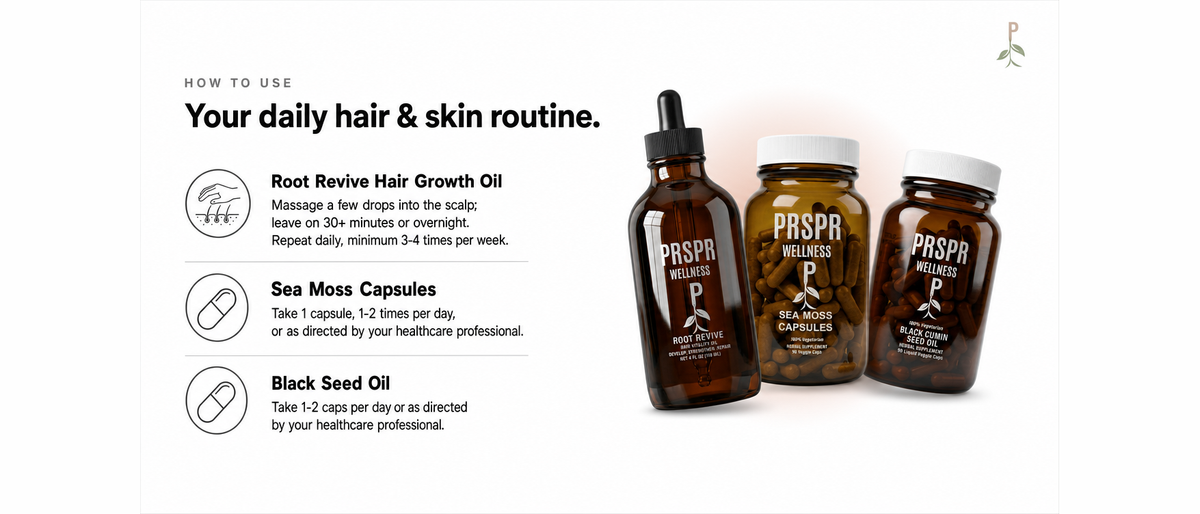 How to Use — Hair & Skin Stack