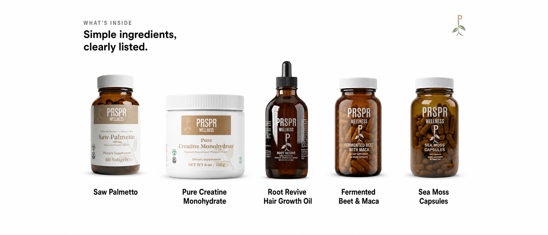 What's Inside — Men's Vitality Bundle